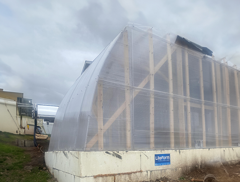 Mines and Shende LLC Create Extreme Weather Greenhouse Prototype to Support Local Farmers